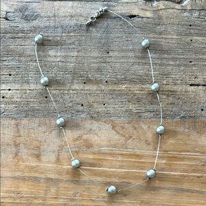 A Classy Chic Boutique Silver Minimalist Necklace